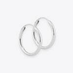 Metal Hoop Earrings Jewelry and Accessories