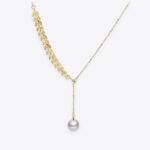 Wheat Shaped Pearl Necklace Jewelry and Accessories