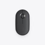 Black Ergonomic Wireless Mouse Computer Accessories
