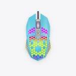 Blue Comb Textured Mouse Computer Accessories
