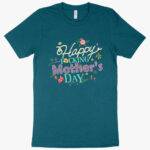 Heather Happy F*cking Mother’s Day T-Shirt - Mother's Day Apparel Festive Mother's Day