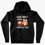 Our First Mother’s Day Heavy Blend Hoodie Festive Mother's Day