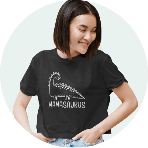Mom Dinosaur T-Shirt 13 6990 A7837f