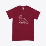 Mom Dinosaur Heavy Cotton T-Shirt Festive Mother's Day