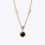 Clock Pendant Necklace Jewelry and Accessories