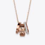 Three Ring Necklace Jewelry and Accessories
