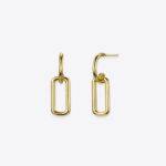 Rectangular Stylish Earrings Jewelry and Accessories