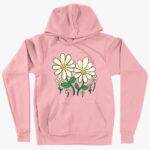 Flower Hoodie - Women's Flower Hoodie - Cute Hoodie Clothing MADE IN THE USA New Arrivals T-Shirts