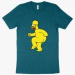 Heather Homer T-Shirt - Simpsons T-Shirts Clothing MADE IN THE USA New Arrivals T-Shirts