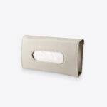 Beige Polyurethane Tissue Box Cover Accessories and Supplies Baby Items Car Accessories