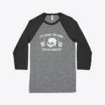Skull Halloween Unisex 3/4 Sleeve Baseball T-Shirt Festive Halloween