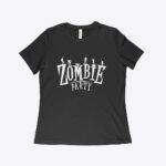 Zombie Party Women's Relaxed Jersey T-Shirt Festive Halloween