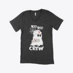 Boo Boo Crew Unisex Jersey V-Neck T-Shirt Festive Halloween