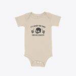 Skull Halloween Baby Jersey One-Piece Festive Halloween