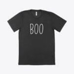Boo Unisex Viscose T-Shirt Festive Halloween