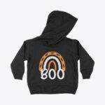 Halloween Boo Toddler Hoodie Festive Halloween