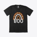 Halloween Boo Unisex Viscose T-Shirt Festive Halloween