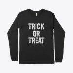 Trick Or Treat Unisex Jersey Long Sleeve T-Shirt Festive Halloween