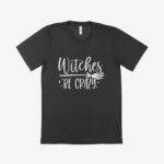 Witches Be Crazy Women's Viscose T-Shirt Festive Halloween