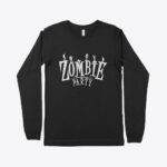 Zombie Party Unisex Jersey Long Sleeve T-Shirt Festive Halloween