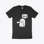 Ghost Boo Unisex Jersey T-Shirt Made in USA Festive Halloween