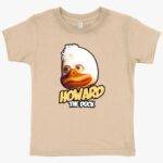 Toddler Howard the Duck T-Shirt - Retro T-Shirt Best Sellers Clothing MADE IN THE USA T-Shirts Color : Heather Columbia Blue|Kelly|Heather Dust