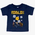 Baby Funny Roblox T-Shirt - Roblox Characters T-Shirt Baby Items Best Sellers Clothing Kids MADE IN THE USA T-Shirts Color : Heather Columbia Blue|Navy|White