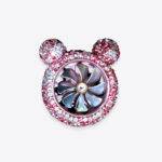 Pink Crystal Bear Air Freshener Car Accessories