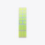 Fluorescent Car Button Stickers Car Accessories