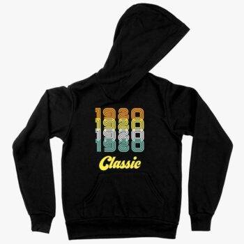 Kids Sponge Fleece 1980 Classic Hoodie 1980 Hoodie 80s Hoodie Kids MADE IN THE USA T Shirts