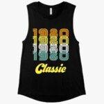 Women's Muscle 1980 Classic Tank - 1980 Tank - 80s Tank MADE IN THE USA T-Shirts