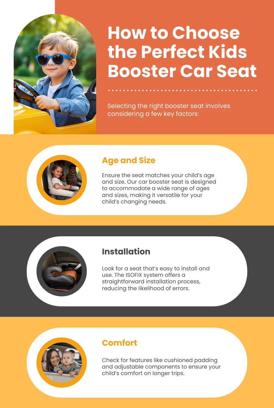 kids booster car seat
